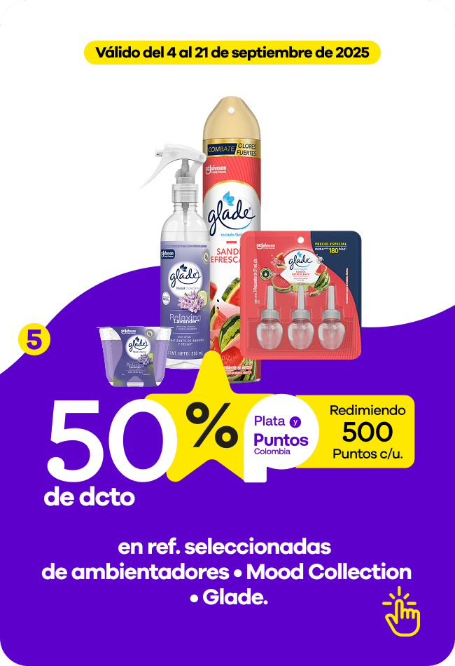 en ref. seleccionadas de ambientadores • Mood Collection • Glade.